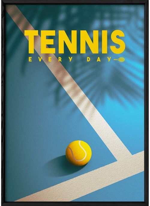Affiche "Tennis"