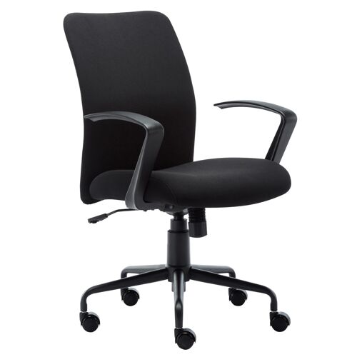 IWMH Mukava Office Chair Breathable Fabric BLACK
