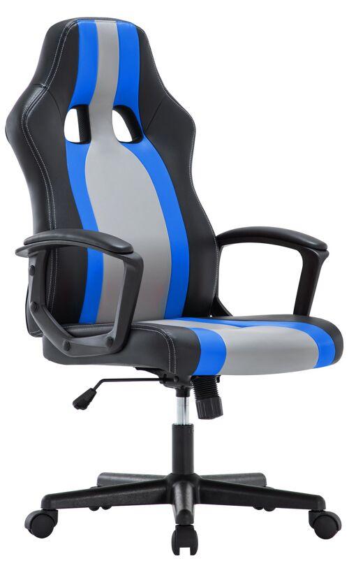 IWMH Drivo Gaming Racing Chair PU Leather BLUE