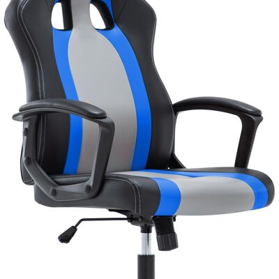 IWMH Drivo Gaming Racing Chair PU Leather BLUE