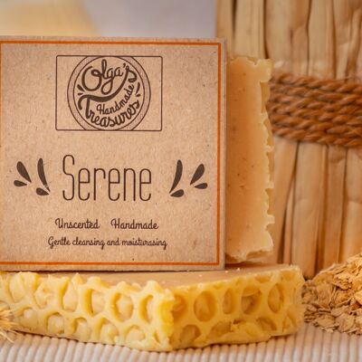 "Serene" goat's milk soap