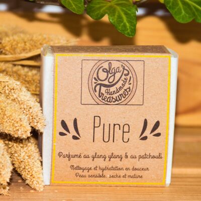 "Pure" goat's milk soap