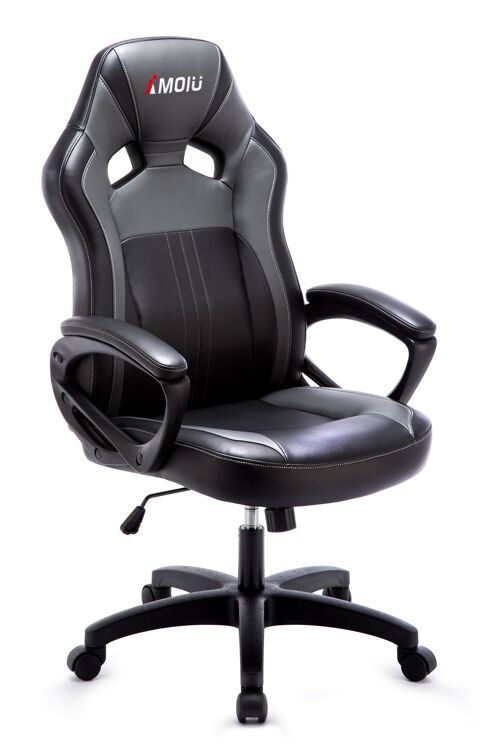IWMH Drivo Gaming Racing Chair Leather with Linked Armrest