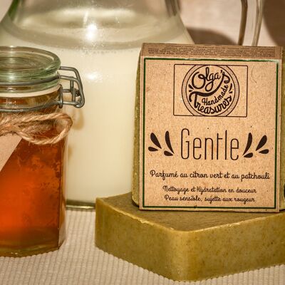 "Gentle" goat's milk soap