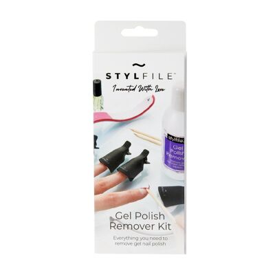 STYLFILE Kit completo per rimuovere lo smalto gel