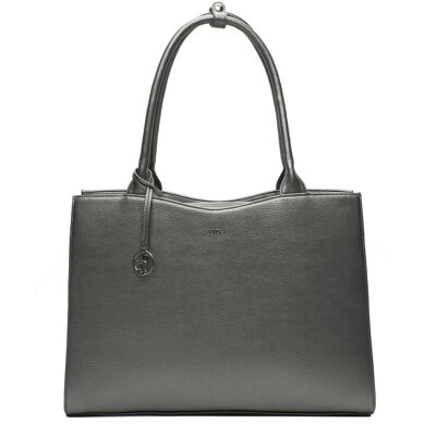 Laptop bag Straight Line gray 15.6"