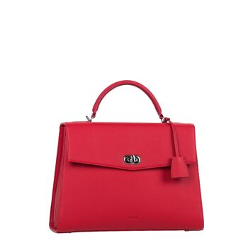 Sacoche ordinateur Audrey Rouge Cerise 13.3" 2