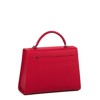 Sacoche ordinateur Audrey Rouge Cerise 13.3" 4