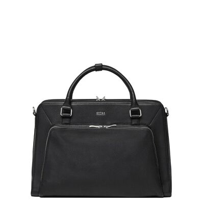 Maletín para portátil Diamond Unisex Negro 15.6"