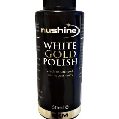 Nushine White Gold Polish 50ml - Formulación ecológica
