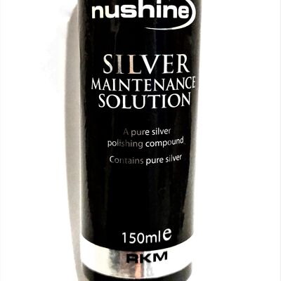 Solución de mantenimiento Nushine Silver 150ml - Ideal para plata ligeramente desgastada