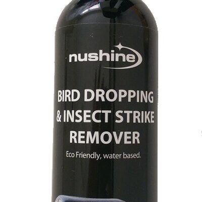 Nushine Vogelkot- und Insektenschlag-Entfernerspray 250 ml (umweltfreundliche Formel)