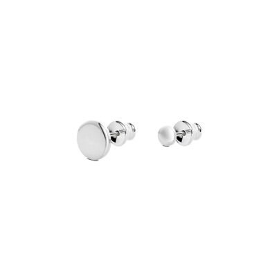 Boucles d'Oreilles Différents Jumeaux Argent