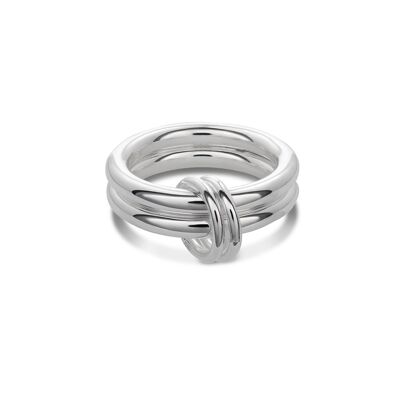 Bague Double Argent