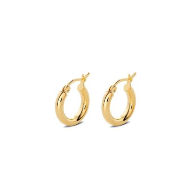 Ella Hoops Gold