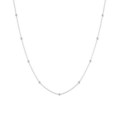 Collier Mini Bulle Argent