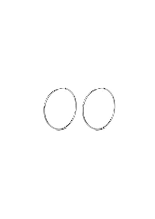 Nomad Hoops Silver, 30mm