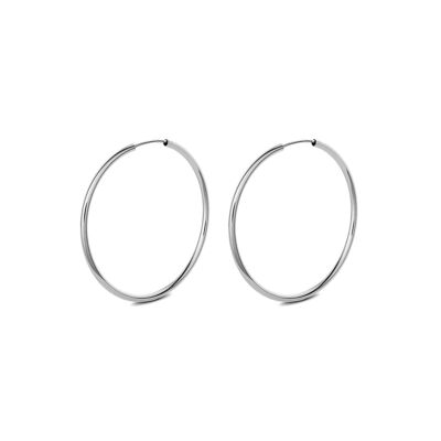 Nomad Hoops Silver, 40mm