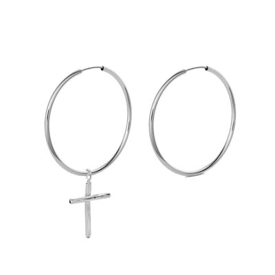 Saint Hoops Silber