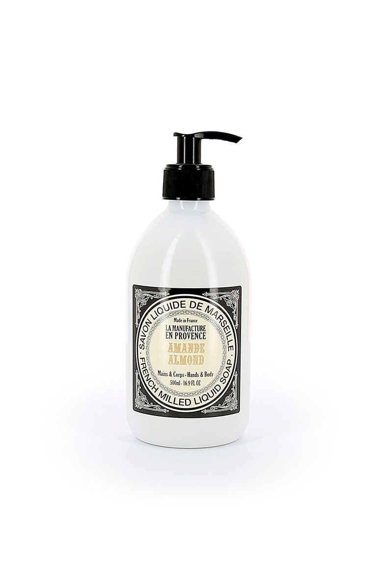 Sapone liquido di Marsiglia 500ml con mandorla bio