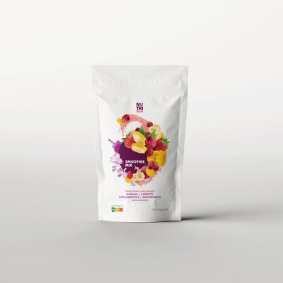 Gefriergetrockneter Smoothie Mix Soft Pink - Banane, Himbeere