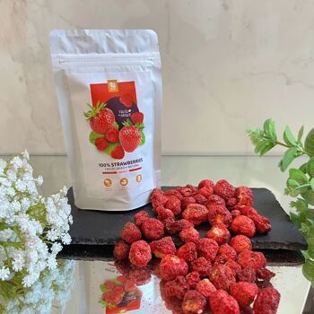 Fraises lyophilisées - 35g 2