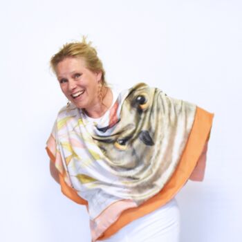 Foulard 'You are Wise' - collection 'Birds of a feather' 2