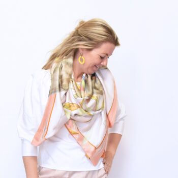 Foulard 'You are Wise' - collection 'Birds of a feather' 4