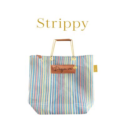 Shopper vintage XL - Strippy 0030