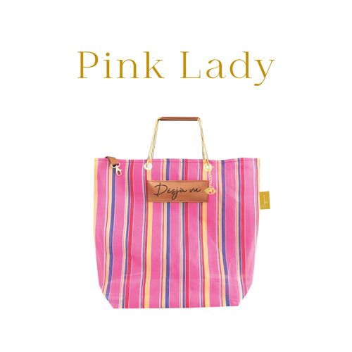 XL vintage Shopper - Pink Lady