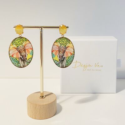 You are great - earrings. 0040