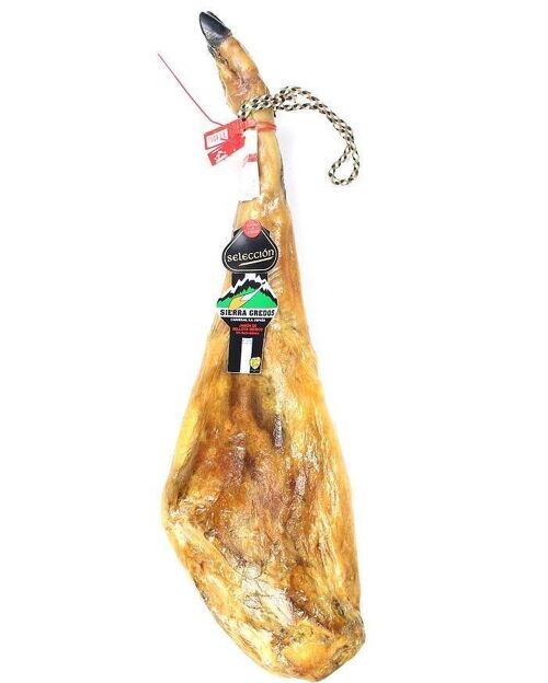 Iberian Ham Acorn-fed. Red label - Jamon Iberico de bellota
