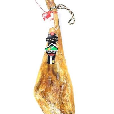 Iberian Ham Acorn-fed. Red label - Jamon Iberico de bellota