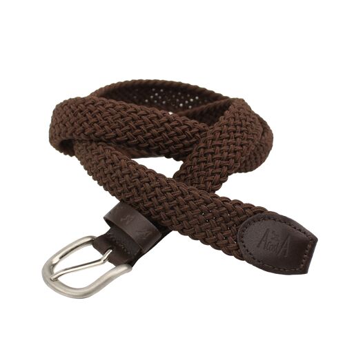 Children's braided elastic belt