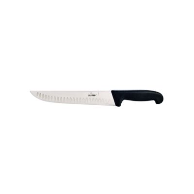 Couteau de Boucher Bord Cannelé 26 cm