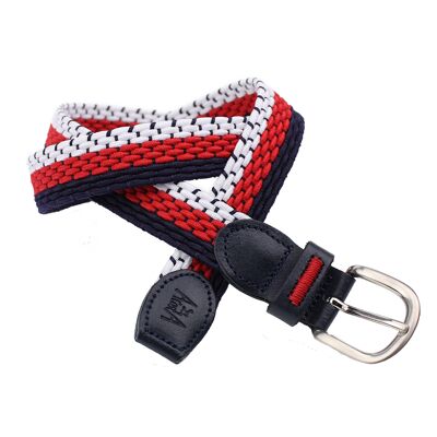 Children's braided elastic belt