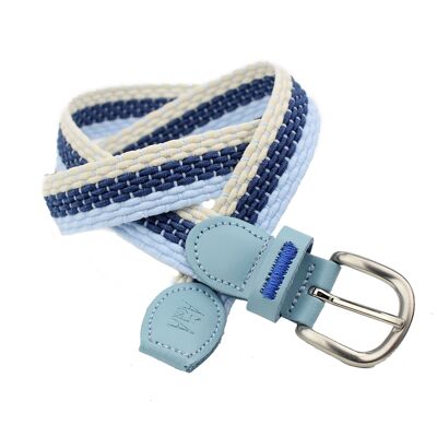 Children's braided elastic belt