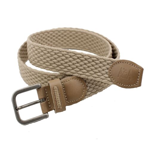 Children's braided elastic belt