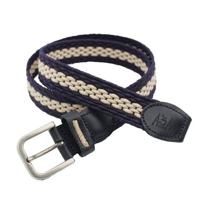 Children's braided elastic belt