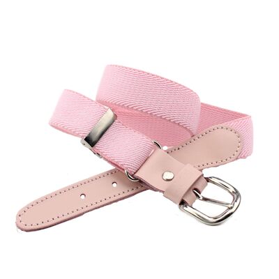 Adjustable elastic children's belt