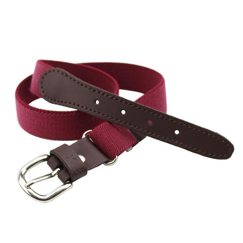 Adjustable elastic children's belt