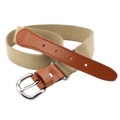 Adjustable elastic children's belt