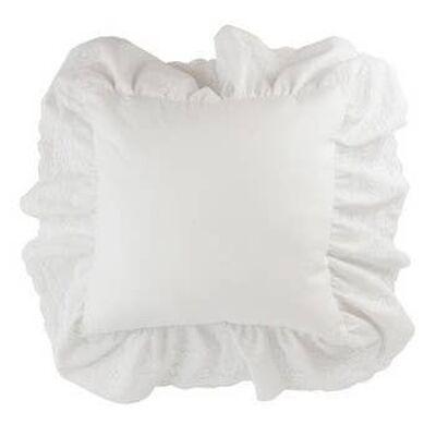 CUSCINO VOLANT coll. ROMANTIC LINEN (SKU: CUS251)