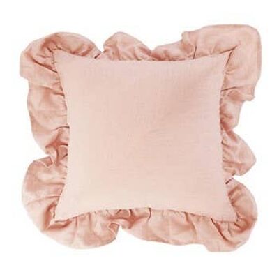 CUSCINO VOLANT coll. VINTAGE PINK 1
