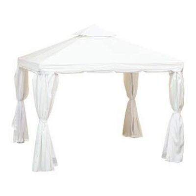 GAZEBO BIANCO ALL.COP.POLY+PVC TENDAeZA (SKU: GAZT34B)