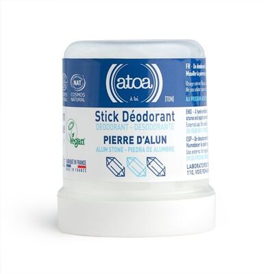 ATOA - Desodorante en barra 100g - Caja de plástico