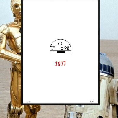 Affiche Film, 1977, Star Wars IV