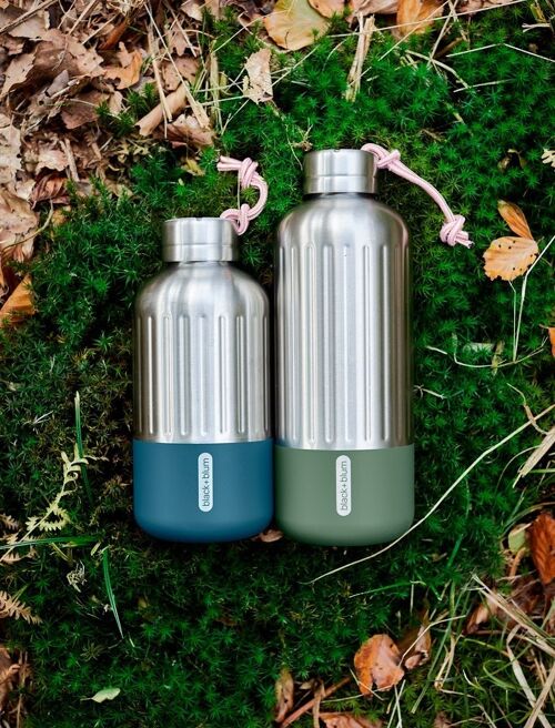 Insulated Water Bottle - Leak Proof Stainless Steel Explorer Bottle 650ml - Olive