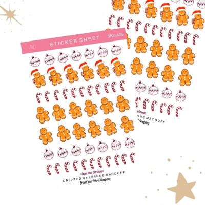 Gingey Does Christmas Sticker Pack