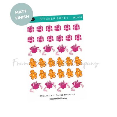 Giftwrapped Gingey Sticker Pack